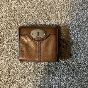 Fossil Tan Leather Wallet